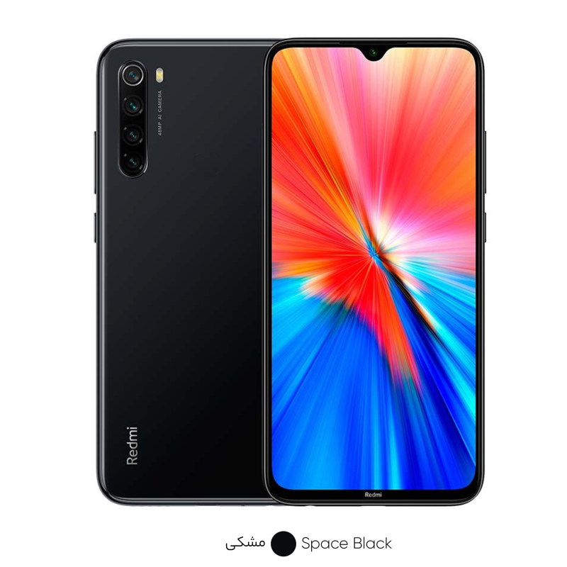 تصویر  گوشی موبایل شیائومی مدل Redmi Note 8 2021 M1908C3JGG دو سیم‌ کارت ظرفیت 64 گیگابایت و رم 4 گیگابایت