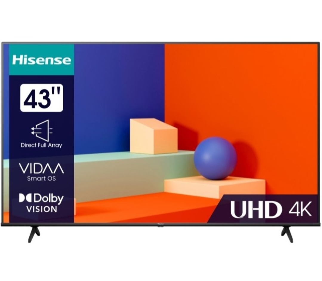 تصویر  تلویزیون هایسنس 43 اینچ مدل HISENSE A62KS