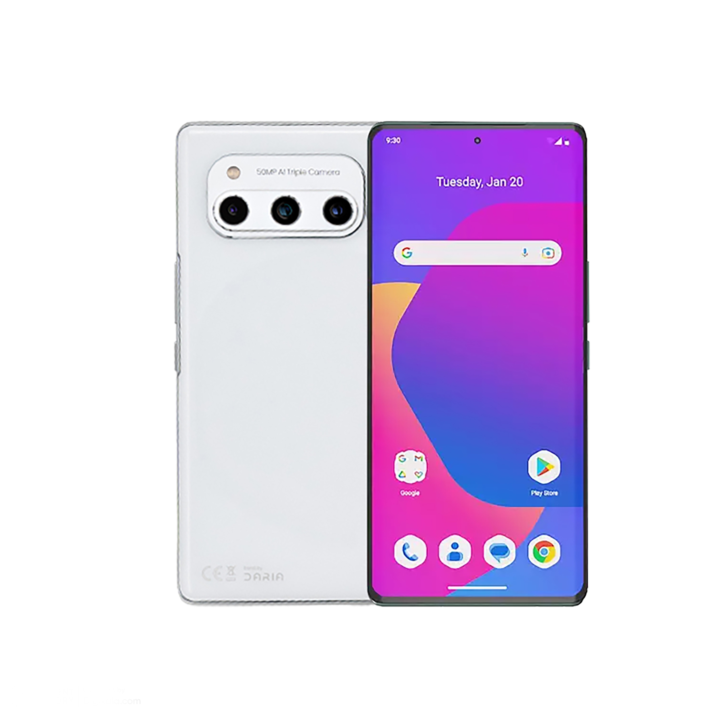 گوشی موبایل داریا مدل bond 5G دو سیم کارت ظرفیت 256 گیگابایت و رم 8 گیگابایت - نسخه امارات - تصویر 4