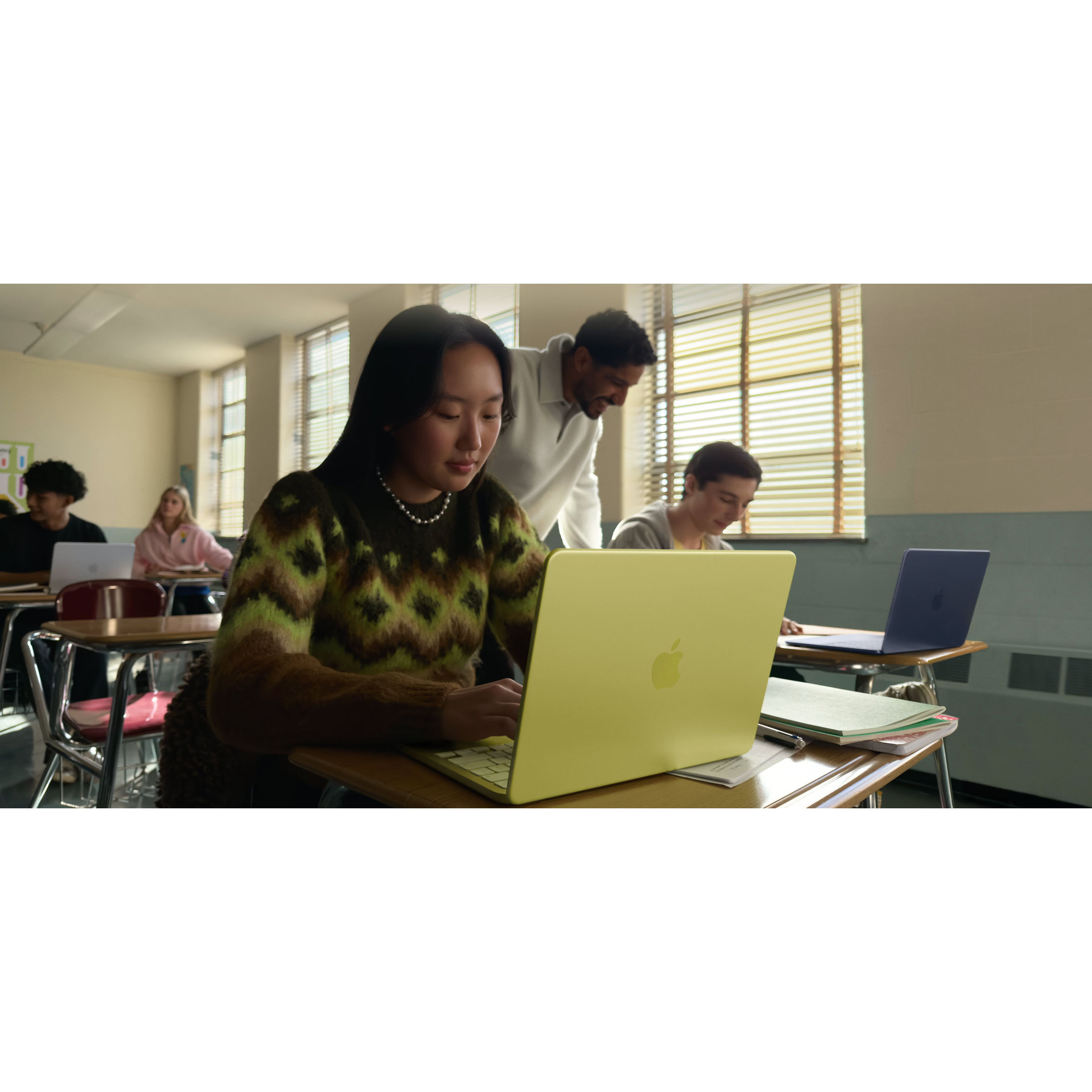 لپ تاپ 13 اینچی اپل مدل MacBook Neo LLA-A18 Pro-8GB Ram-512GB SSD - تصویر 12