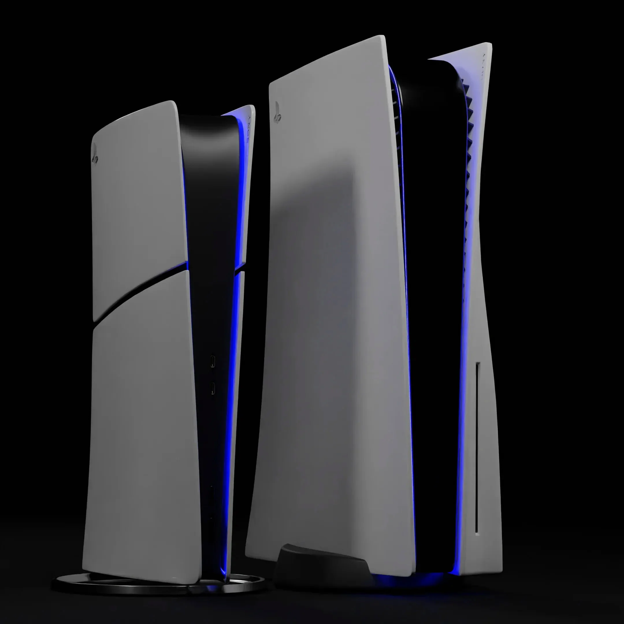 کنسول بازی سونی مدل PlayStation 5 Slim Digital Edition ظرفیت 1 ترابایت ریجن 2016B اروپا به همراه دسته اضافی و پایه شارژر - تصویر 10