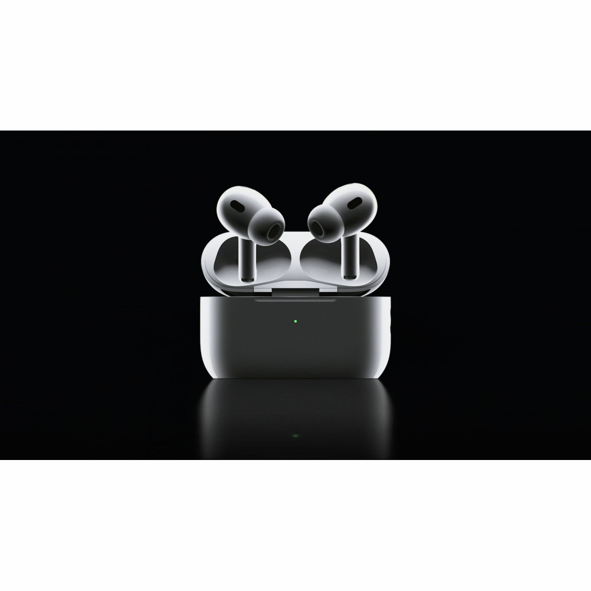 هدفون بلوتوثی اپل مدل AirPods Pro 2nd Generation با نویز کنسلینگ فعال (ANC)، نویز کنسلینگ میکروفون (ENC)، درگاه شارژ USB Type-C، با قابلیت شارژ بیسیم، دارای میکروفون دوگانه از نوع Beamforming، مقاومت در برابر رطوبت و عرق - تصویر 6