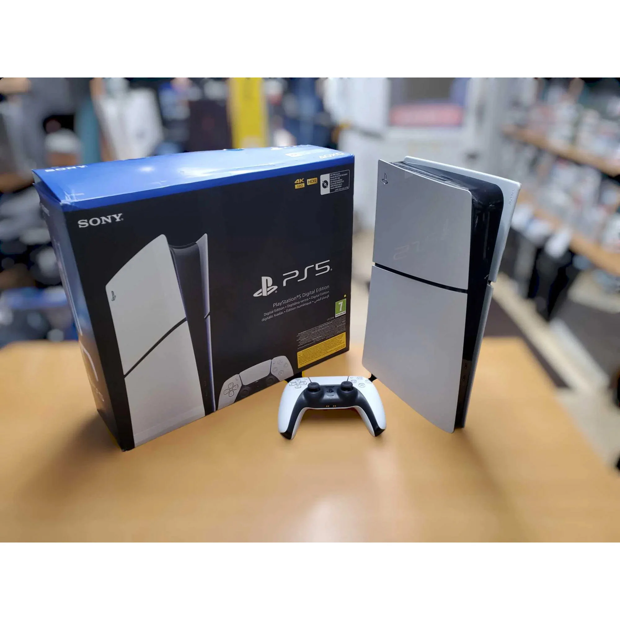 کنسول بازی سونی مدل PlayStation 5 Slim Digital Edition ظرفیت یک ترابایت ریجن 2016B اروپا - تصویر 7