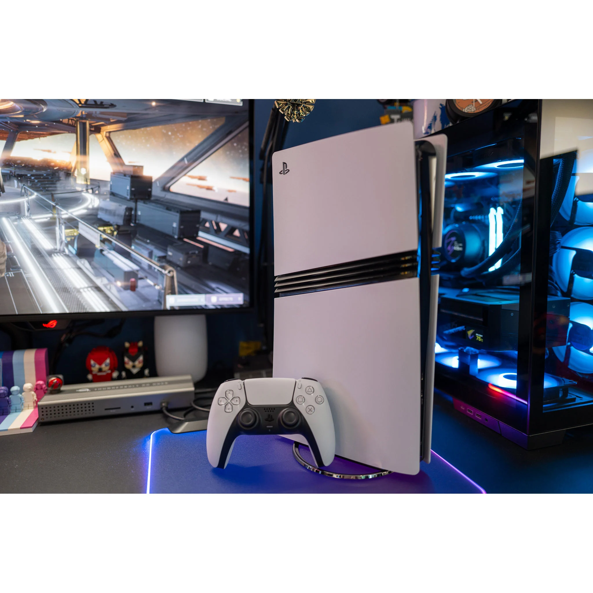 کنسول بازی سونی مدل PlayStation 5 Pro ریجن اروپا نسخه دیجیتال ظرفیت 2 ترابایت به همراه دسته اضافه - تصویر 4