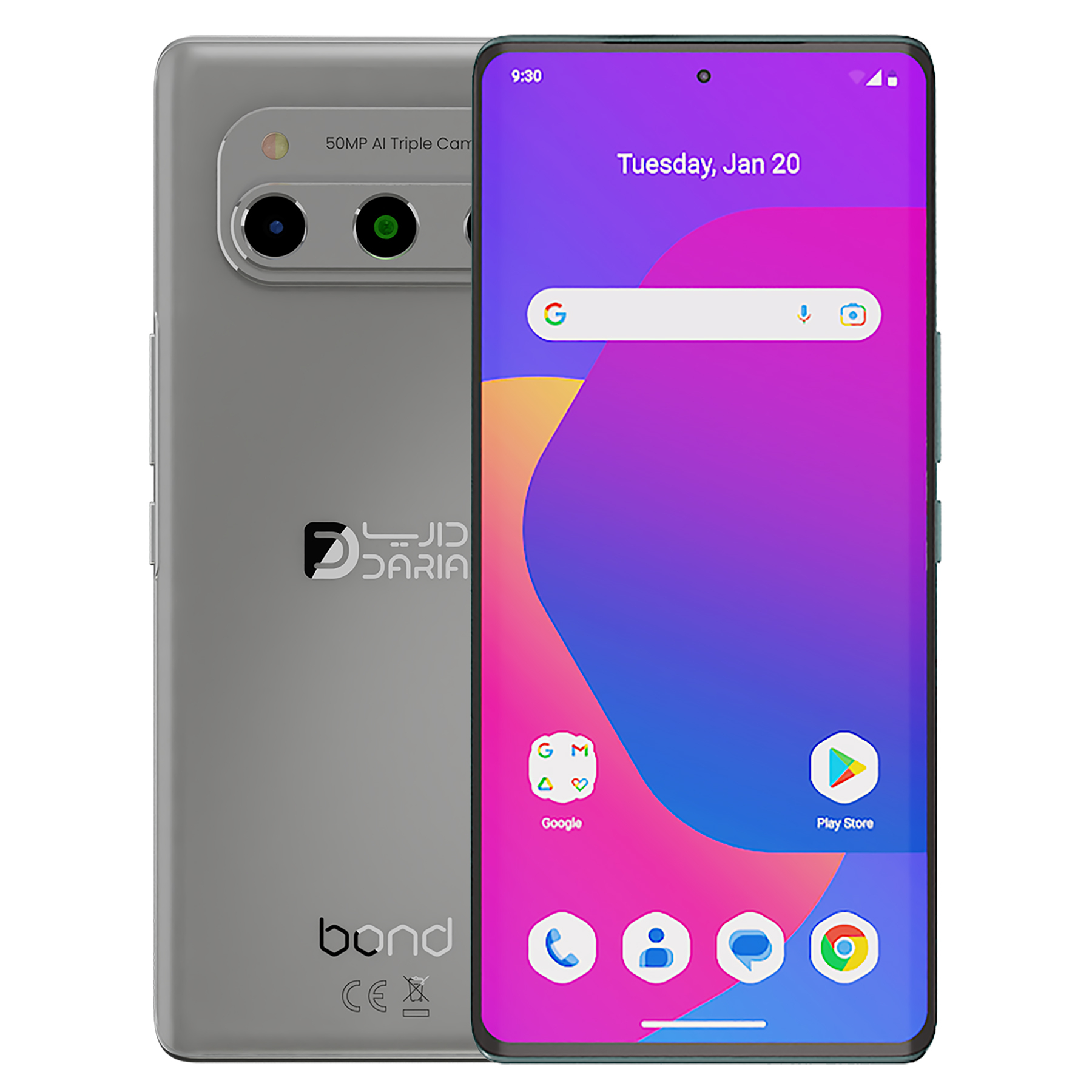 گوشی موبایل داریا مدل bond 5G دو سیم کارت ظرفیت 256 گیگابایت و رم 8 گیگابایت - تصویر 2