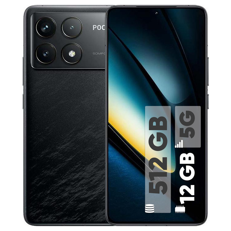 گوشی موبایل شیائومی مدل Poco F6 Pro دو سیم کارت ظرفیت 512 گیگابایت و رم 12 گیگابایت