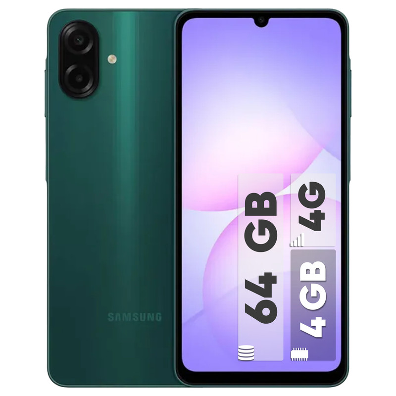 گوشی موبایل سامسونگ مدل Galaxy A07 دو سیم کارت ظرفیت 64 گیگابایت و رم 4 گیگابایت – نسخه به‌همراه شارژر