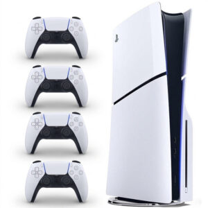 کنسول بازی سونی مدل PlayStation 5 Slim ظرفیت یک ترابایت ریجن 2016A اروپا به همراه دسته اضافی