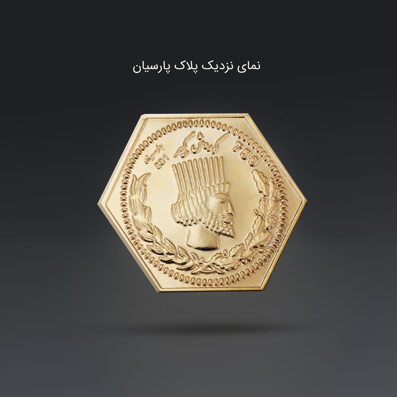 سکه گرمی 18 عیار پارسیان طلا و جواهر ویانا مدل 400